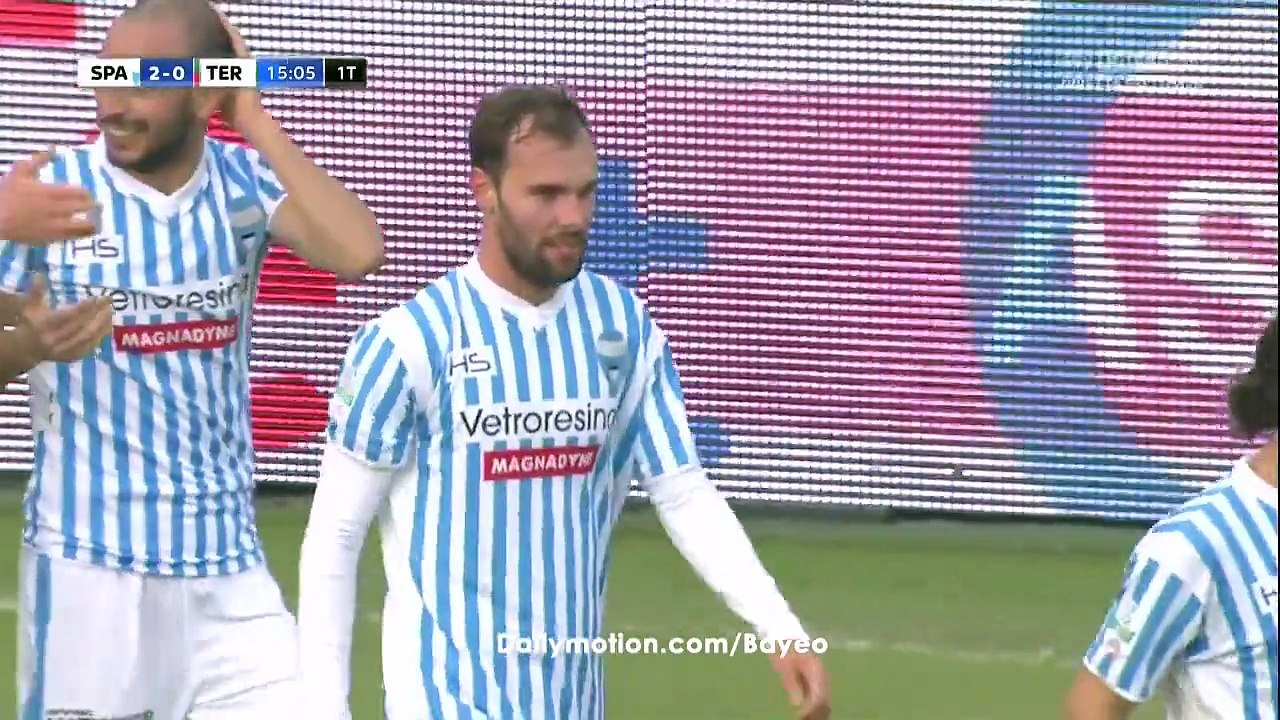 Gianmarco Zigoni Goal HD - Spal 2-0 Ternana - 24.12.2016