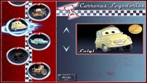 JUEGO DE LA PELICULA CARS: RAYO MCQUEEN vs LUIGI Cars Carreras Legendarias