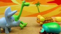 The Good Dinosaur Egg Hunt NEW Toys Arlo Finds Sam and Vivian and Spot in Surprise Eggs