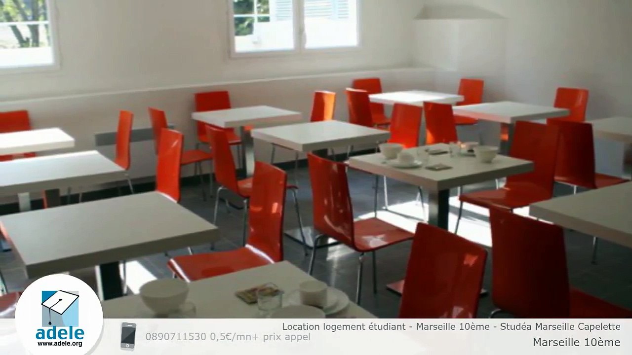 Location logement étudiant - Marseille 10ème - Studéa Marseille Capelette