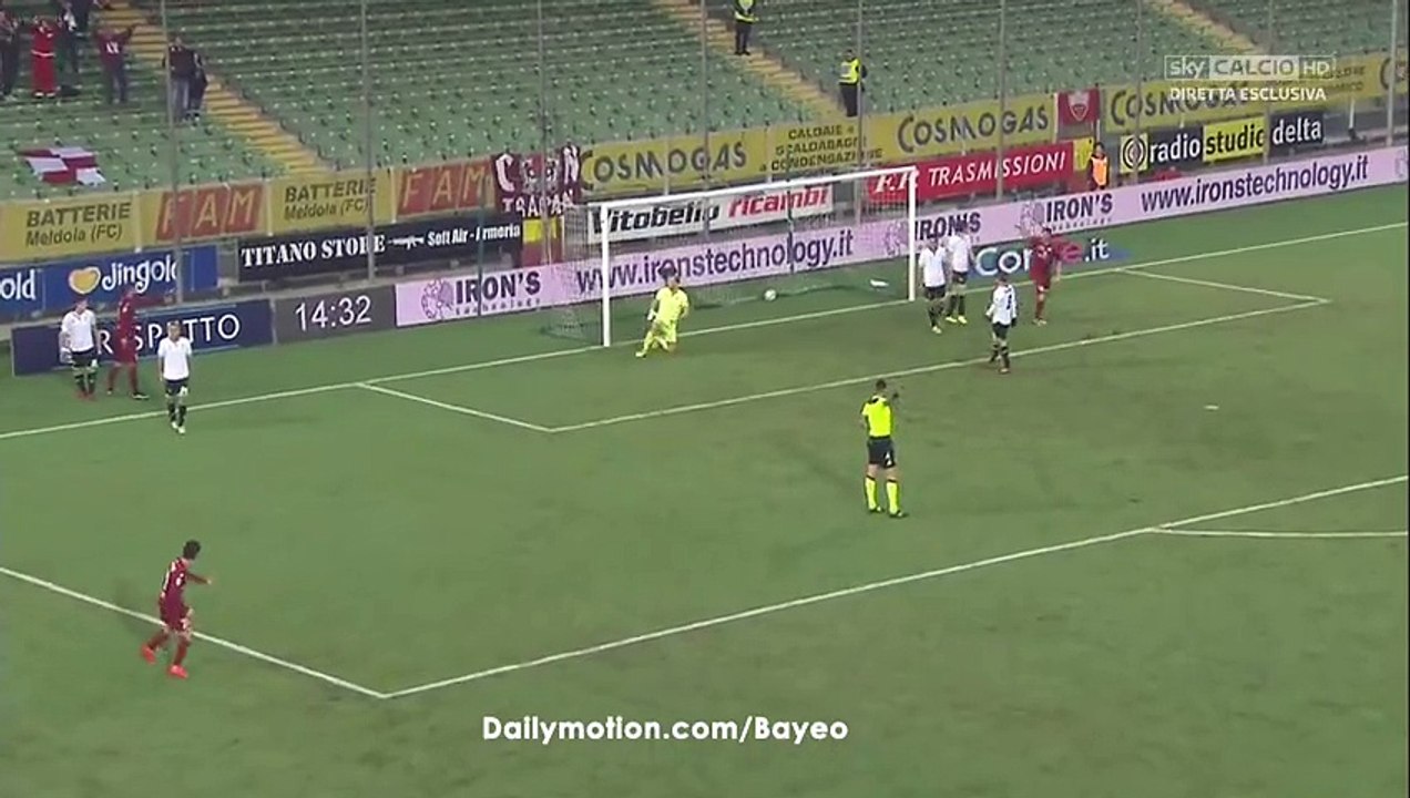 Simone Rizzato Goal HD - Cesena 2-1 Trapani - 24.12.2016