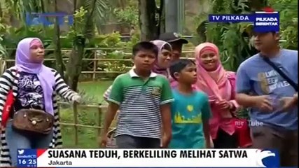 Kebun Binatang Ragunan jadi Alternatif Warga Jakarta Isi Waktu Liburan