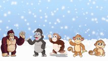Five Little Monkeys Finger Puppets Kids Songs Finger Family By DreamWorks Kids Songs