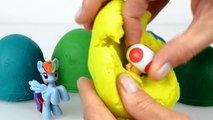 Minions Play doh Kinder Surprise eggs My little pony Toys Super mario Egg