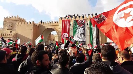 صفاقس: النشيد الوطني التونسي في احتفالات باب الديوان لتكريم الشهيد محمد الزواري