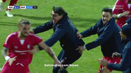Denis Tonucci Goal HD - Ascoli 0-1 Bari - 24.12.2016