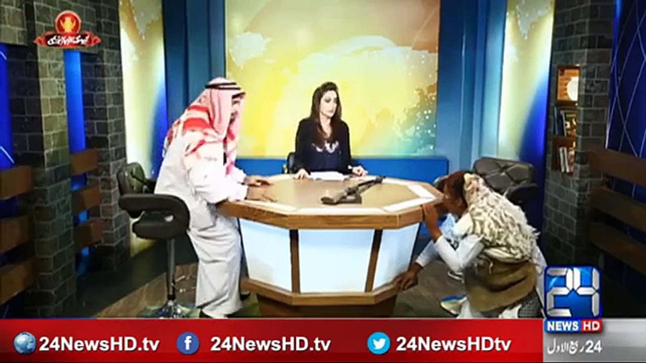 Qattari Prince 'Tohfa Bin Tohfa Taif Sheikh' and Tiloor Hilarious Interview in Q K Jamhuriat Hai