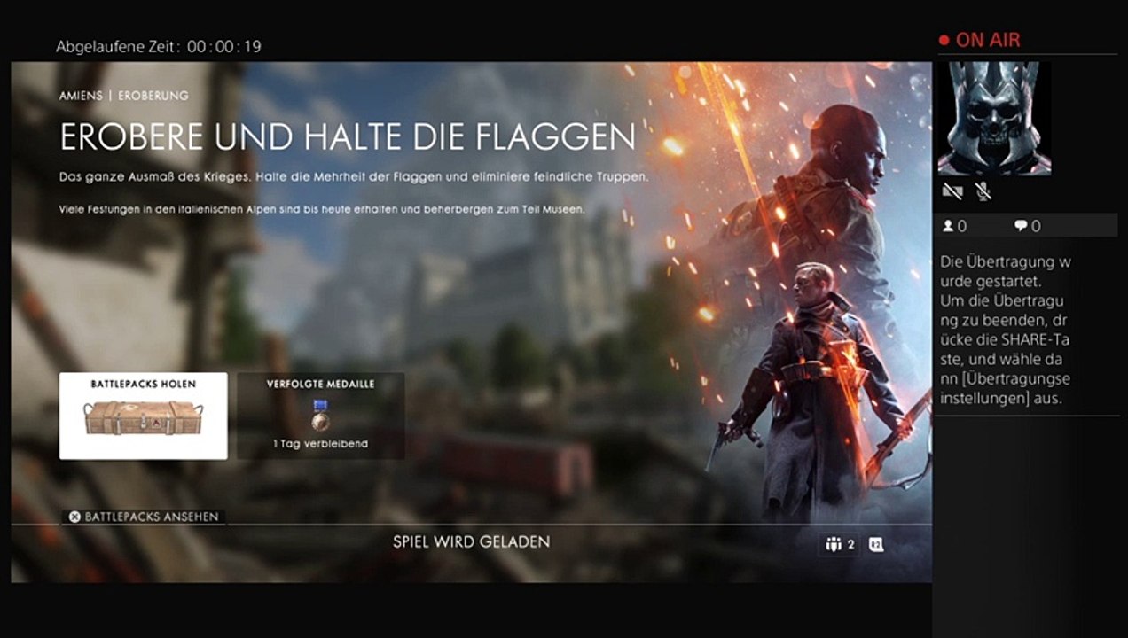 PS4-Live. Frohe Weihnachten :D