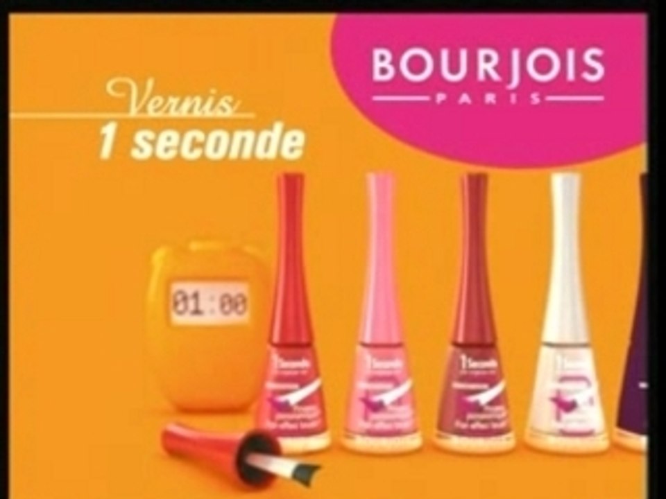Bourjois Vernis 1 seconde - Pub