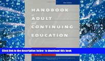 READ book  Handbook of Adult and Continuing Education (Jossey Bass Higher and Adult Education)