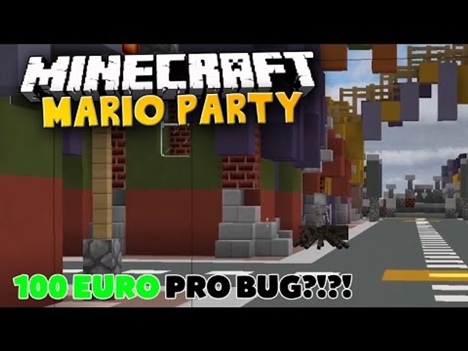 100 EUR pro BUGREPORT! || MINECRAFT Mario Party || PapierLP