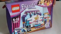 LEGO Friends Stephanie Unboxing Assembling with Minions Dancing