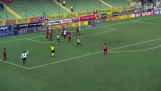 Cesena Calcio 3-1 Trapani Calcio - All Goals Exclusive - (24/12/2016) / SERIE B