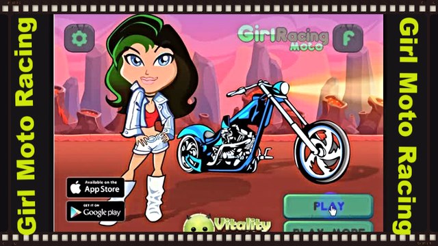 Girl Moto Racing The First Games For Girls and For Kids 2016