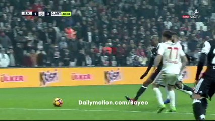 Vincent Aboubakar Goal HD - Besiktas 1-0 Gaziantepspor - 24.12.2016