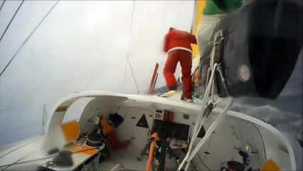J48 : Louis Burton vous souhaite un Joyeux Noël depuis le Pacifique Sud / Vendée Globe