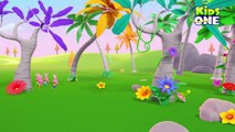 Kids Animation | Five little bunnies | Animated Rhymes | (Repeat Loop)