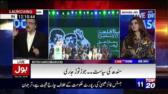Asif Zardari Ka MQM London Say Rabta Hai-Dr Shaid Masood