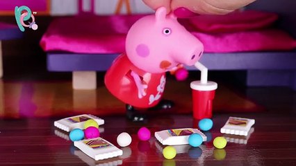 Peppa Pig Juguetes en Español  Peppa va al dentista por primera vez ᴴᴰ ❤️