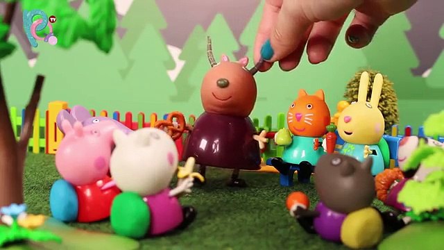 Peppa Pig Juguetes en Español  Peppa y sus amigos se van de excursión a la montaña ᴴᴰ ❤️
