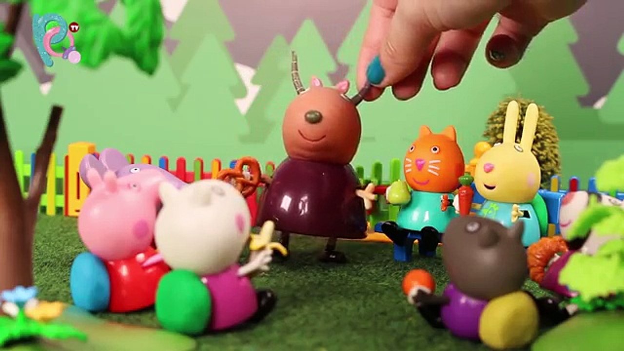 Peppa Pig Juguetes en Español  Peppa y sus am...