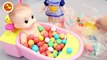 Baby doll gumballs bath surprise toys bathtime surprise eggs toy