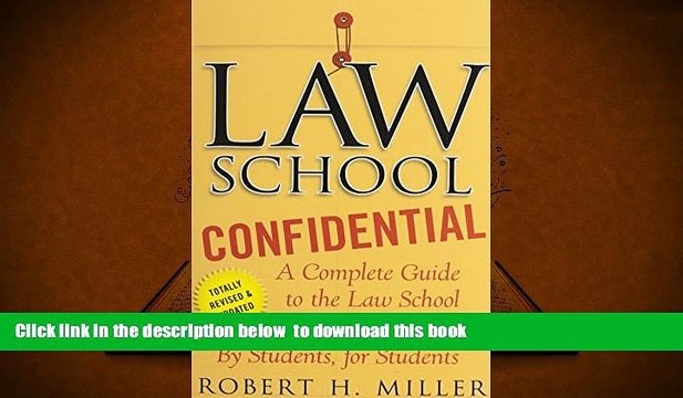 READ book Law School Confidential: A Complete Guide to the Law School Experience: By Students,