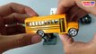 5 Gift Set Toys Cars School Bus - Police Car - Cocacola Bottle | Tomica & Die Cast | Kids Videos