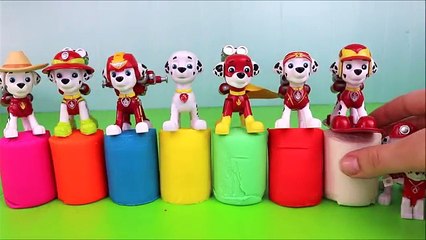 Paw Patrol Marshall Playdoh Kids Surprise Toys! Paw Patrol Episode Marshall Best Kids Learning Video