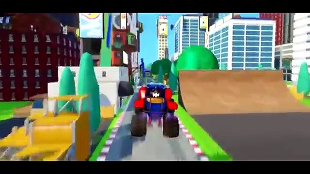 McQueen Cars Trucks For Children Racing Kids Cartoon Video Monster Trucks For Children Videos
