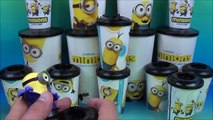 2015 MINIONS MOVIE SURPRISE THEATER CUPS & TOPPERS! WHAT MINIONS DID WE GET