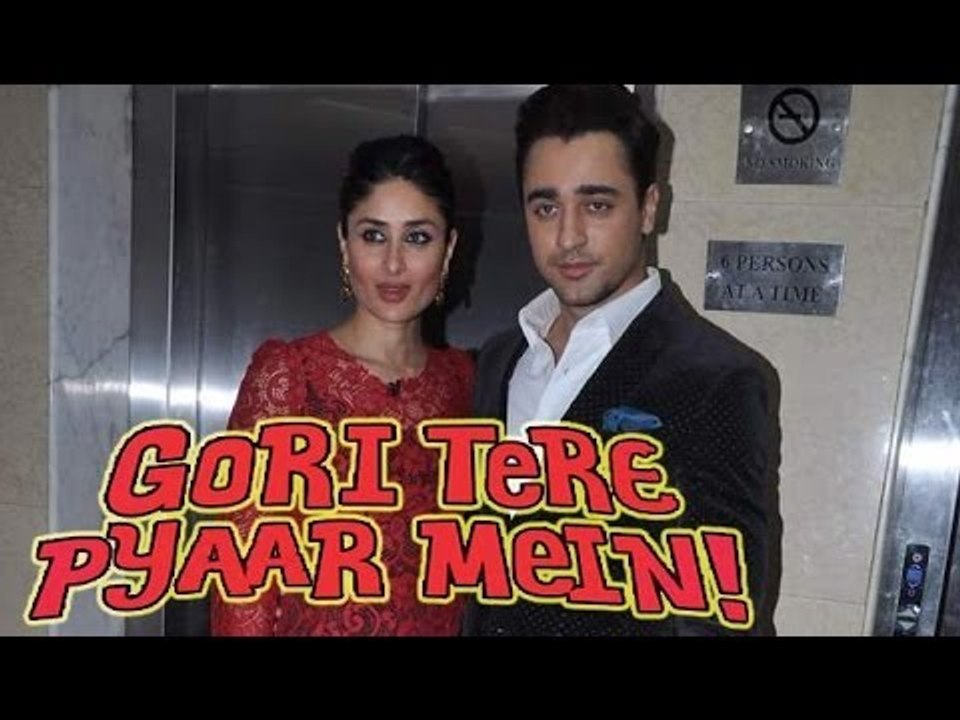 Imran Khan And Kareena Kapoor Promote 'Gori Tere Pyaar Mein' On KBC Sets