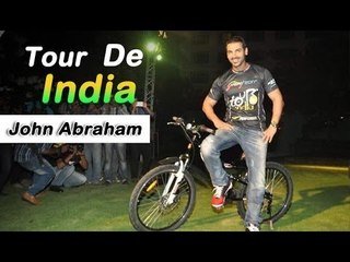 John Abraham Talks About Cycling For Fitness