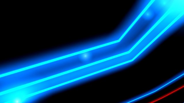 Glow scene moving - Royalty Free effect video Footage VFX