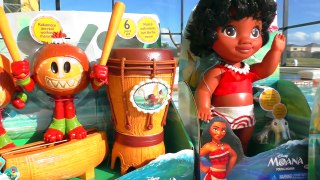 МОАНА Играем с Моаной и Мауи в Бассейне Новые игрушки из мультика Дисней Moana 2016 Видео для Детей
