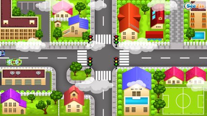 Dessins animés - Tracteur Bleu en français - La Voiture Pour Enfants