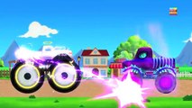 Haunted House Monster Truck - Angle and Evil Monster Truck | Episode 22