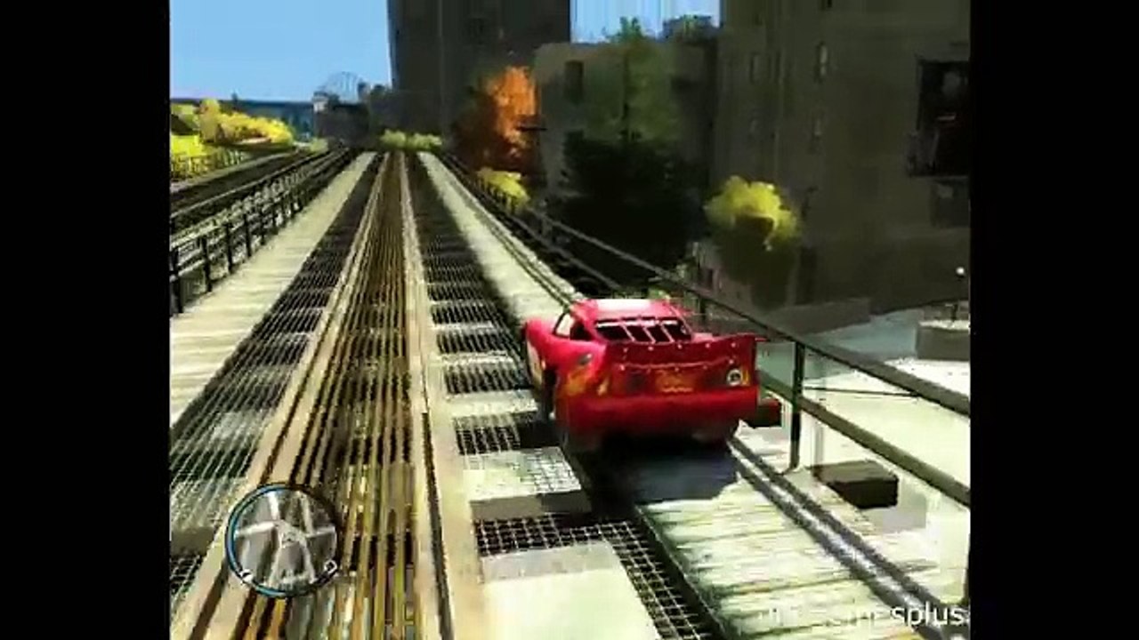 25 springboards Lightning McQueen jumping 25 by onegamesplus