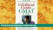 FREE [DOWNLOAD]  The Unofficial Guide to the Gmat Cat (Unofficial Test-Prep Guides) Karl Weber
