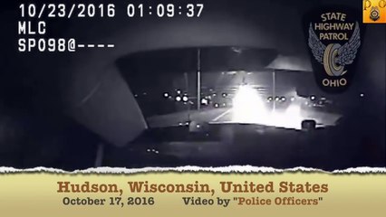 Police Car Crash USA Montgomery County, Ohio