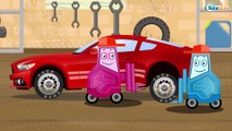 Caricatura de carros: Сarros de carreras - Carritos para niños - Dibujos animados - Videos de coches