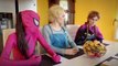 Spiderman vs Frozen Snake Prank Real Life Superhero Movie Fun Superhero Fights Movie