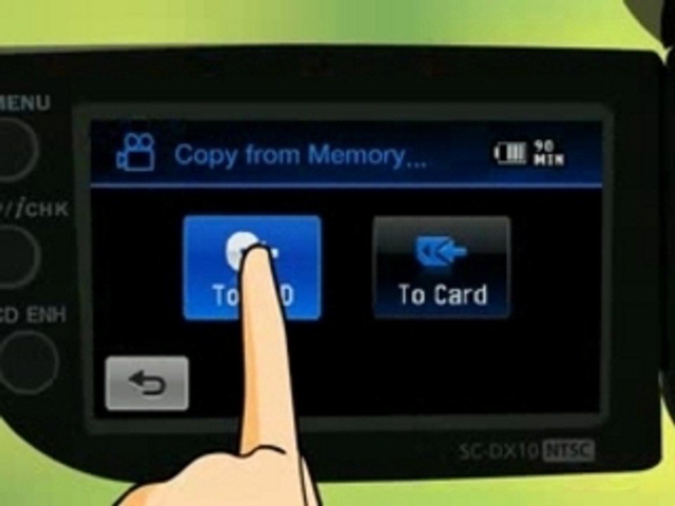 Samsung SC-DX10 Hybrid DVD/Flash Camcorder