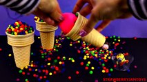 Shopkins Play Doh - Minions Spongebob Rainbow Dippin Dots - Surprise Eggs