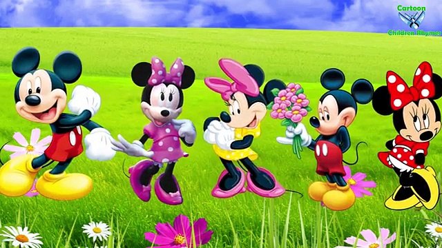 Mickey Mouse Finger Family Nursery Rhymes | 2d Animation For Cartoon Children Rhymes