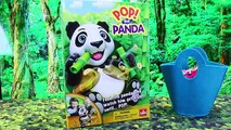 Pop! The PANDA Game & Surprise Toys Family Game Night Fun Kids Challenge DisneyCarToys vs Spidey