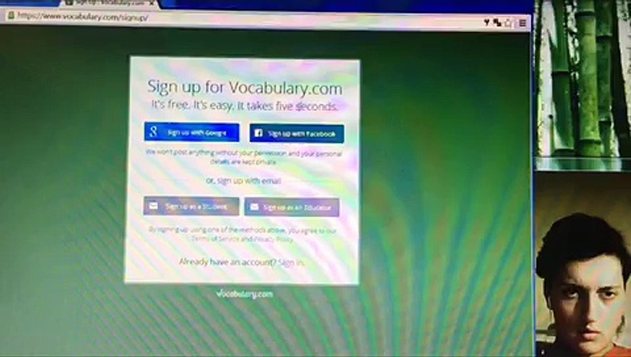 Vocabulary Vlog
