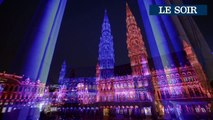 La magie de la grand place  de Bruxelles !