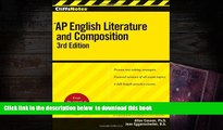 EBOOK ONLINE  CliffsNotes AP English Literature and Composition, 3rd Edition (Cliffs AP) Allan