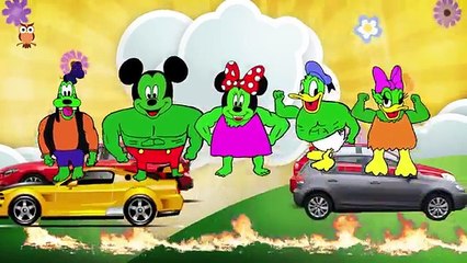 Mickey Mouse Hulk vs Peppa Pig Iron Man Family Finger Nursery Rhymes Lyrics